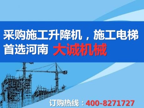 雙籠施工升降機(jī)，工地物料機(jī)價(jià)格多少？